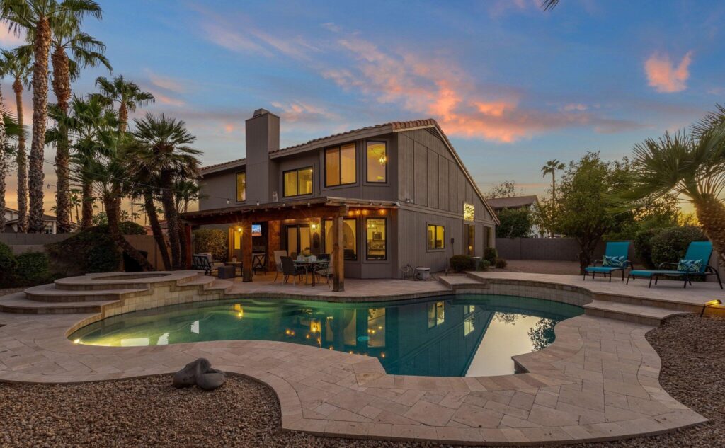 Two story beautiful home in the Bent Tree neighborhood of Scottsdale Arizona